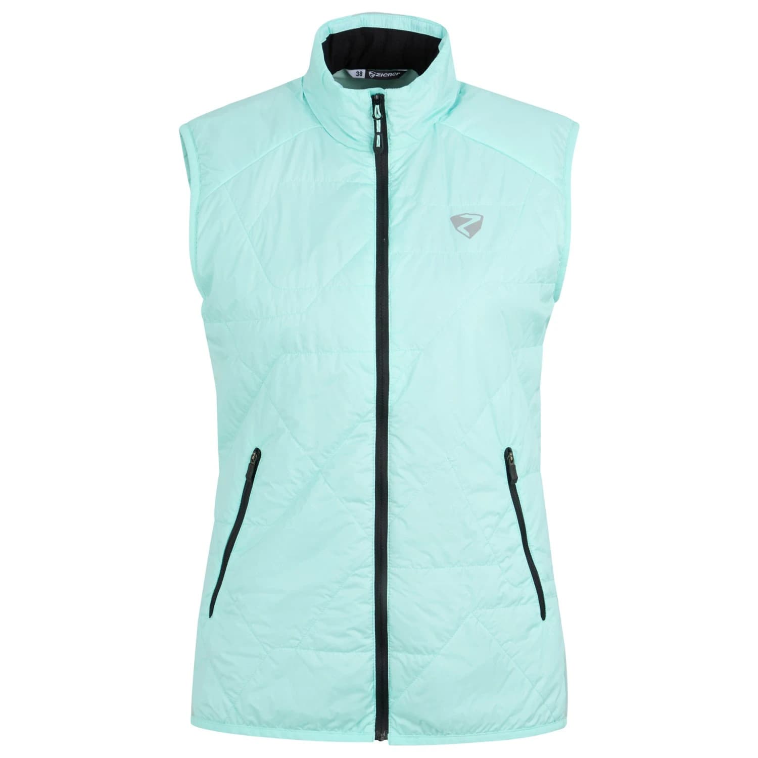 Дамски синтетичен елек Ziener Women's Nalia-Z Synthetic vest - Radiant Lagoon