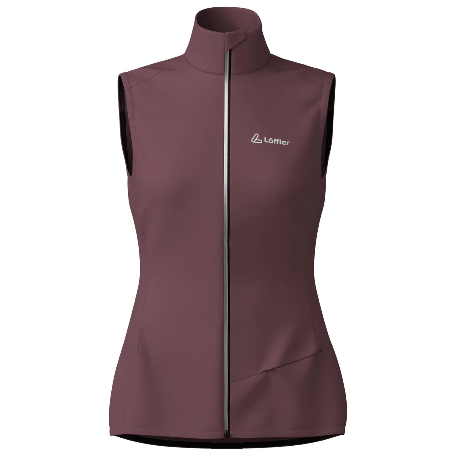 Дамски софтшел елек Löffler Women's Vest Airblocc Light Softshell vest - Castagne