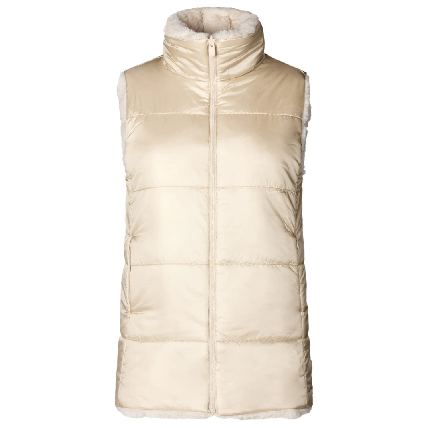 Дамски поларен елек Save the Duck Women's Nives Winter vest - Shore Beige