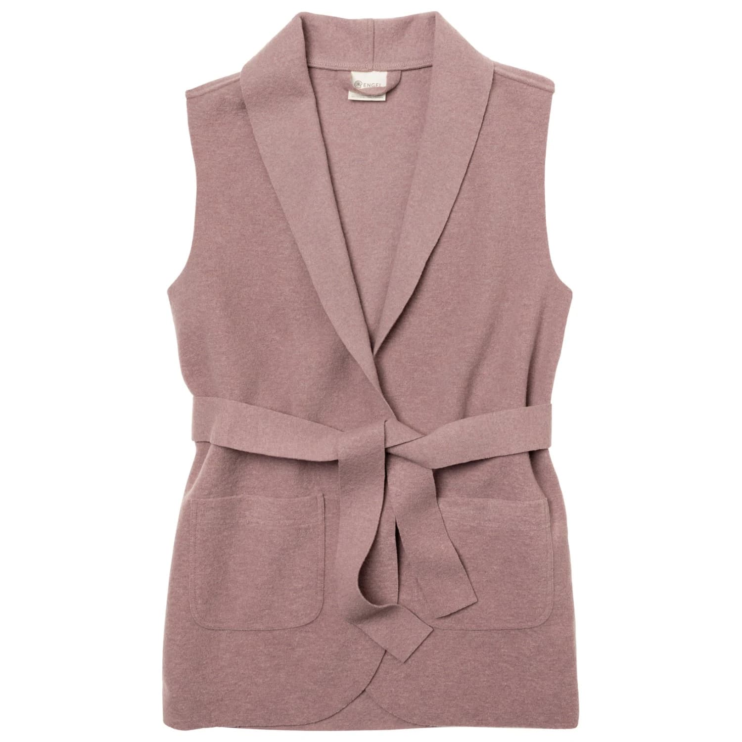 Дамски вълнен елек Engel Women's Vest Merino vest - Rose Melange