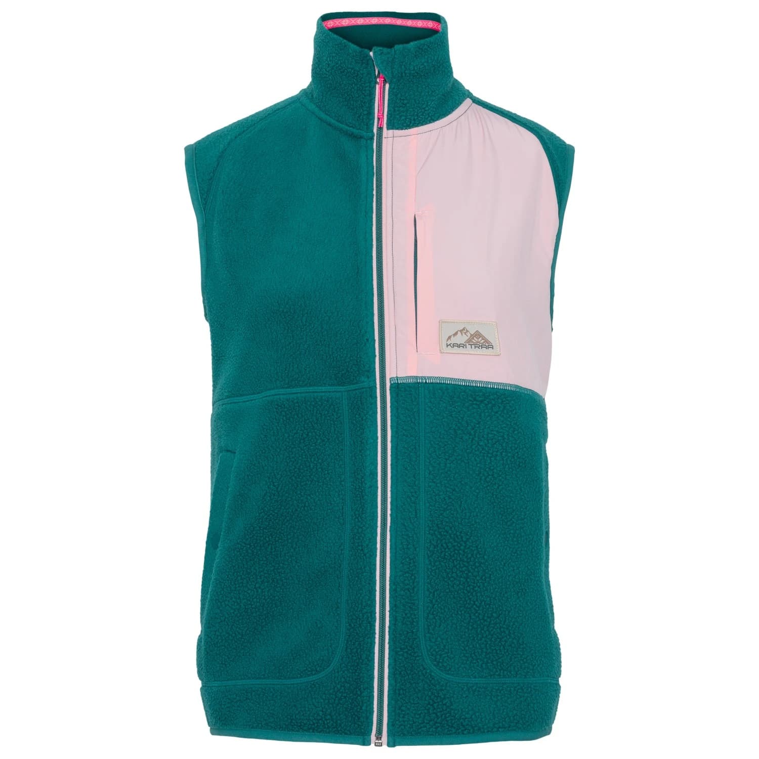 Дамски поларен елек Kari Traa Women's Emma Vest Fleece vest - Peacock