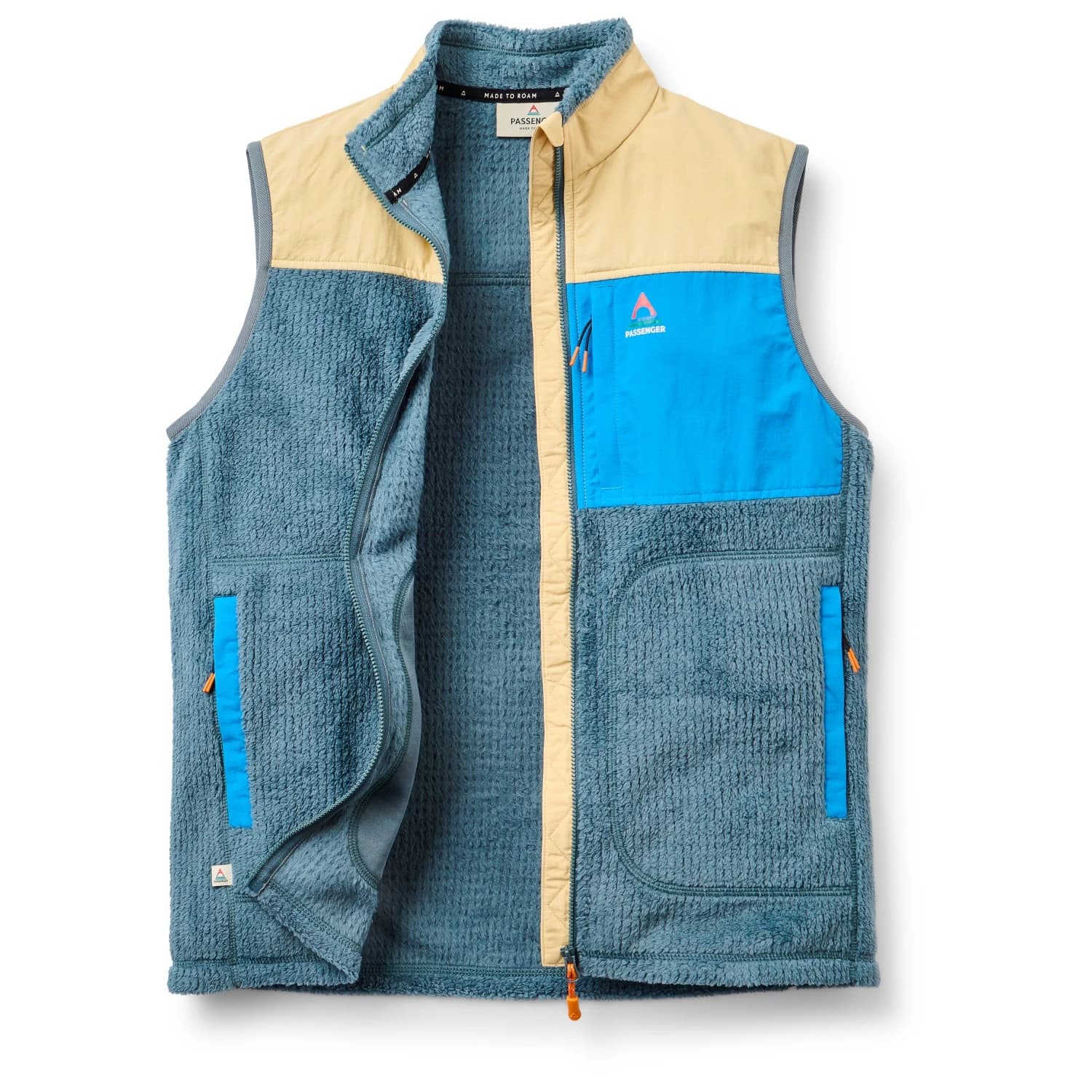 Дамски поларен елек Passenger Women's Venturescape Recycled Vest Fleece vest - Desert / Storm Grey