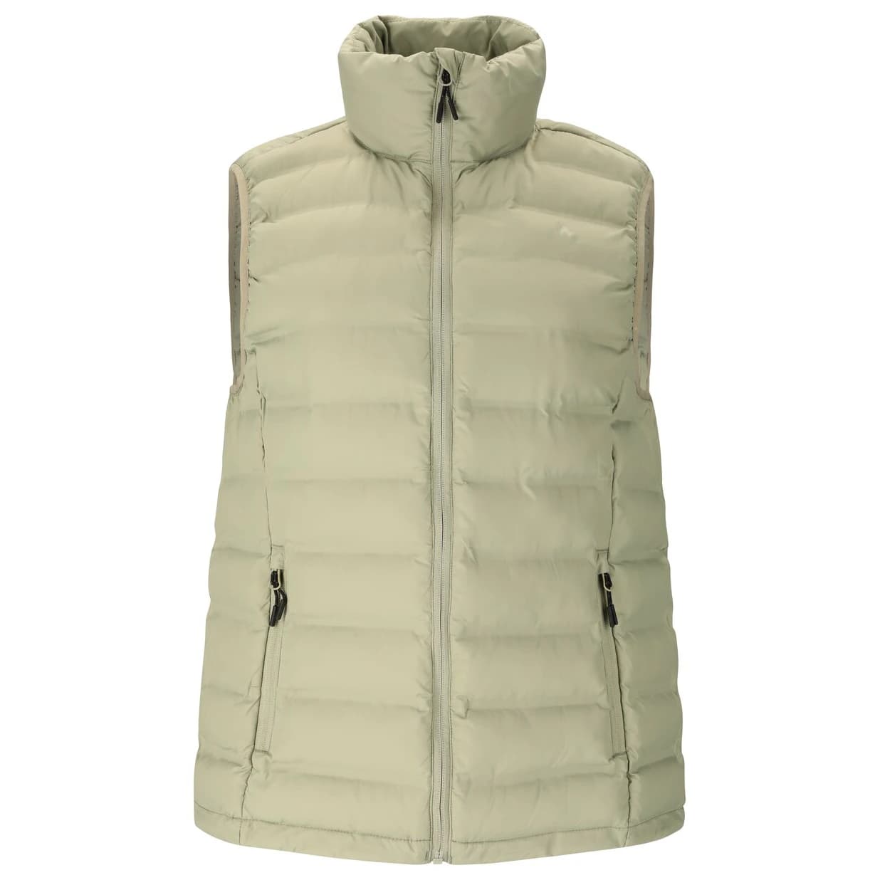 Дамски синтетичен елек Whistler Women's Froze Light Puffer Vest Synthetic vest - Seagrass