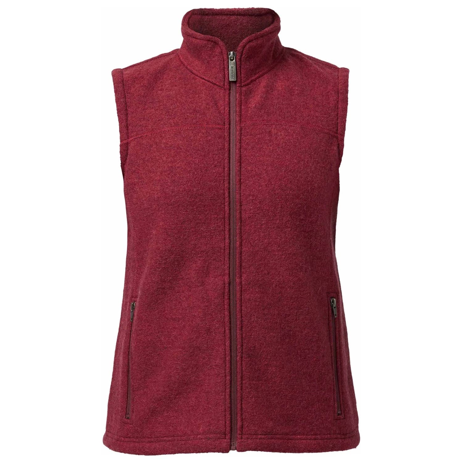 Дамски вълнен елек Ivanhoe of Sweden Women's Beata Vest Wool vest - Deep Red