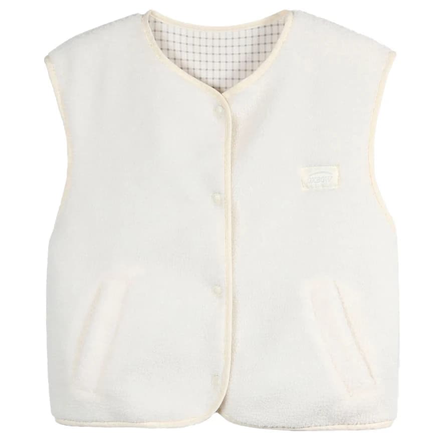 Поларен елек Oxbow Women's Twin Sherpa Fleece Fleece vest - Snow