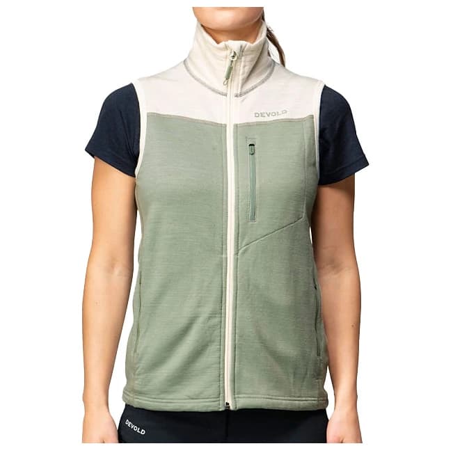 Дамски вълнен елек Devold Women's Explorer Merino Vest Merino vest - Fog