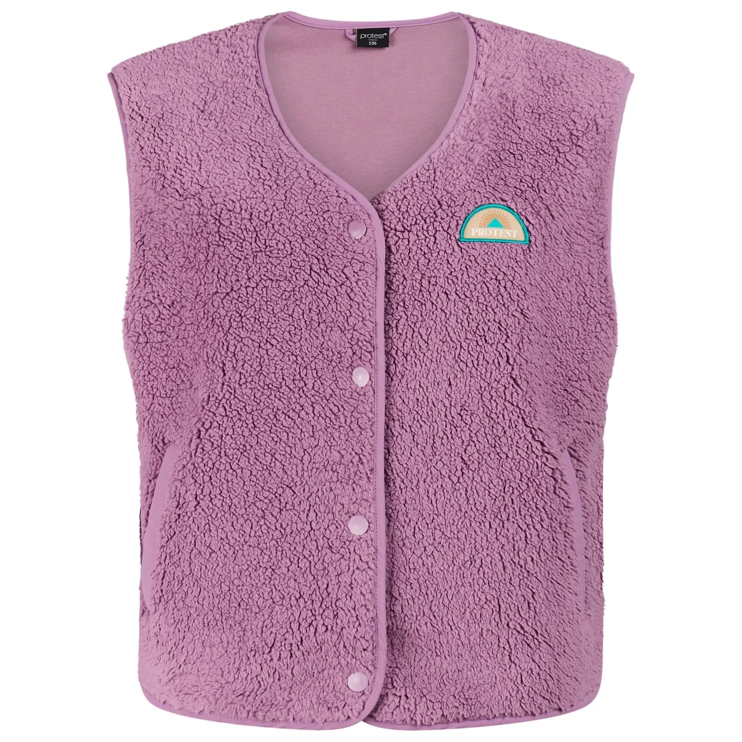 Поларен елек Protest Women's PRTTosha Outdoor Bodywarmer Fleece vest - Valerianlilac