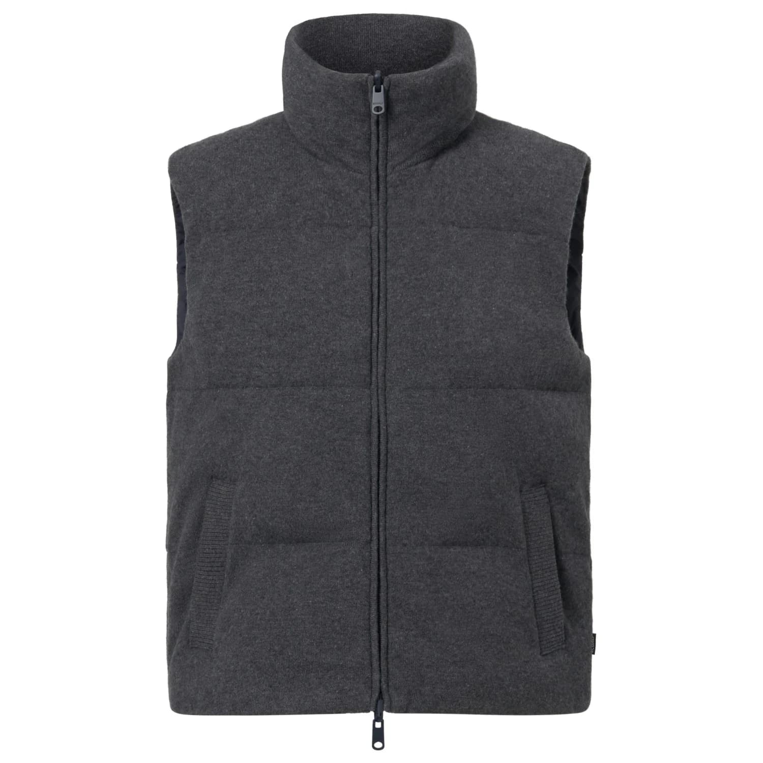 Вълнен елек Ecoalf Women's Sintre Vest Reversible Hybrid Merino vest - Dark Grey Melange