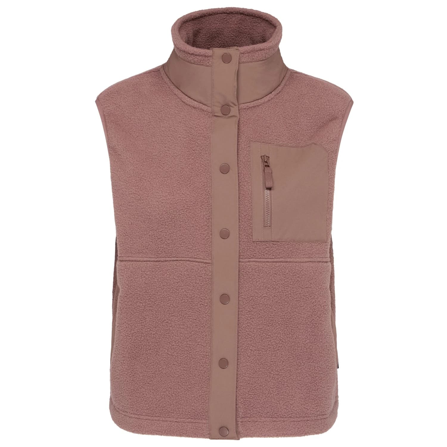 Вълнен елек Stoic Women's MerinoSoftFleece MMXX.Karmas Vest Fleece vest - Light Rosewood / Rosewood