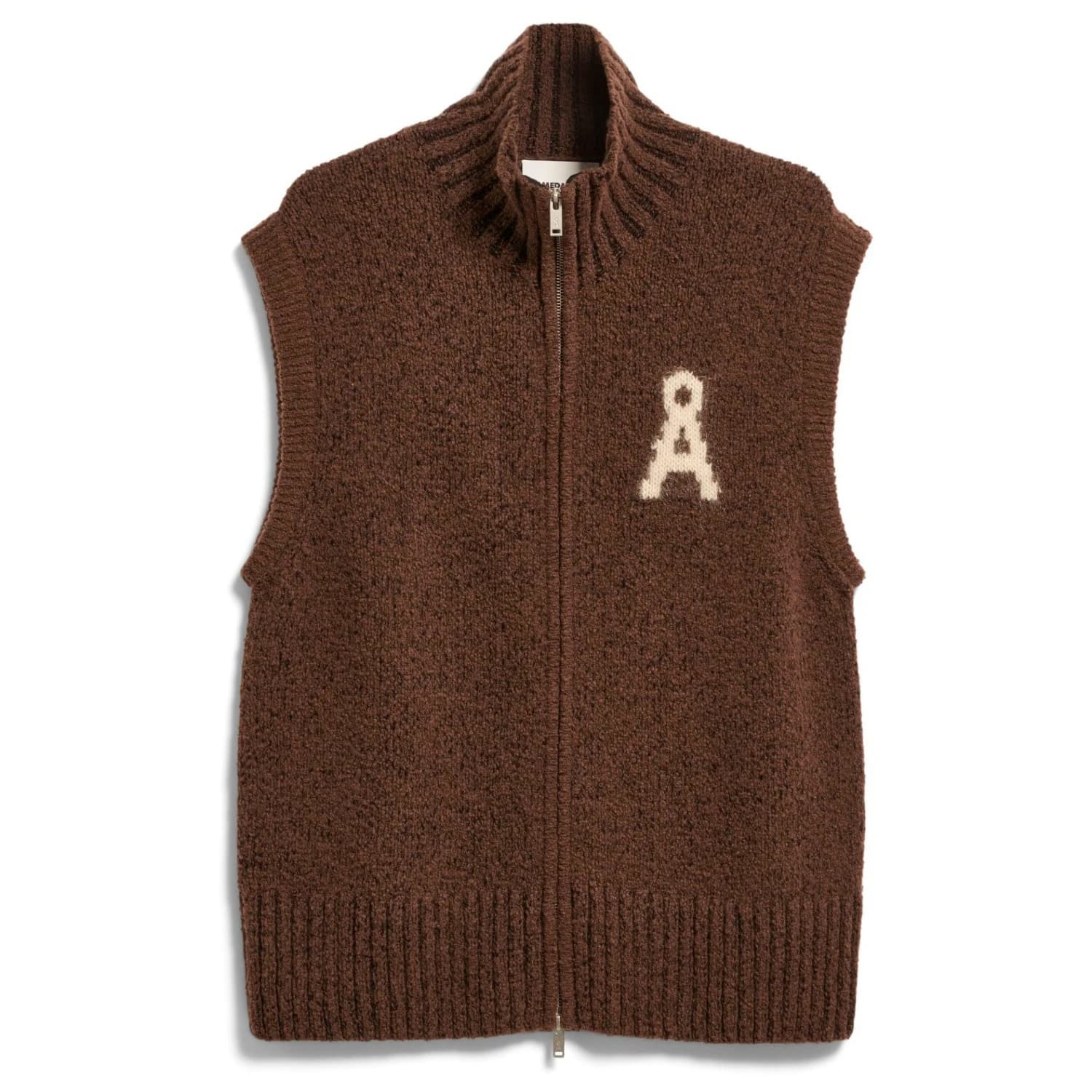 Поларен елек Armedangels Women's Iconic Å Bouclé Knit Vest Casual vest - Claystone
