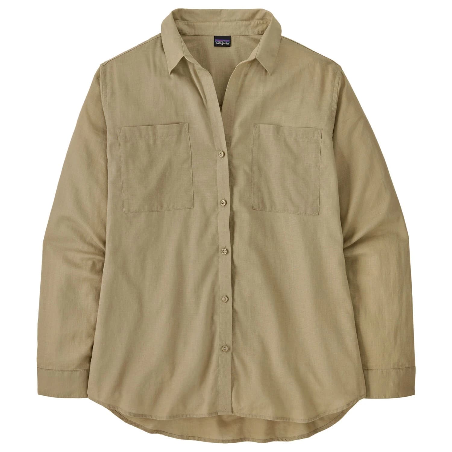 Дамска блуза Patagonia Women's LW A/C Buttondown Blouse - Windowpane Dobby: Weathered Stone