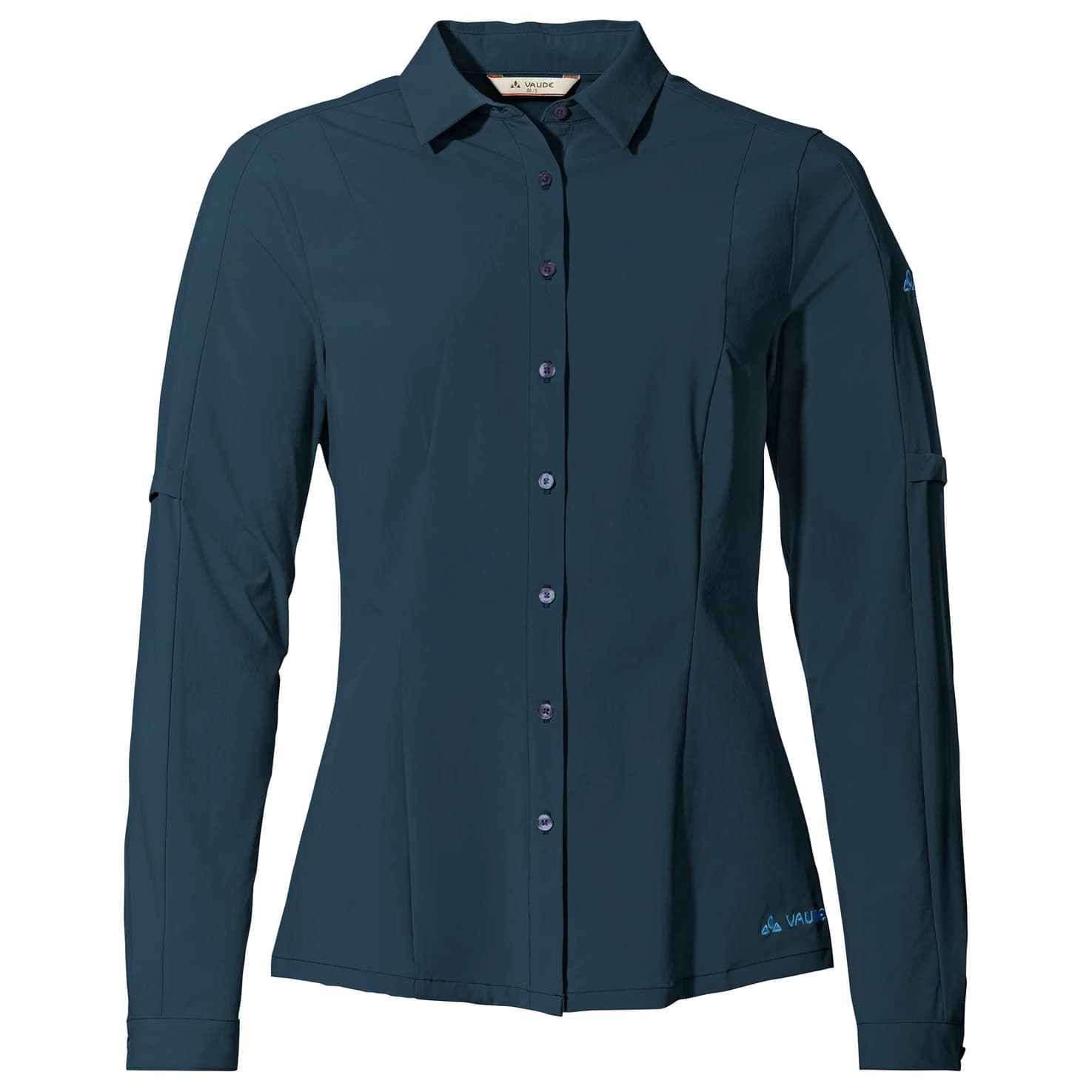 Дамска блуза Vaude Women's Farley Stretch Shirt Blouse - Dark Sea