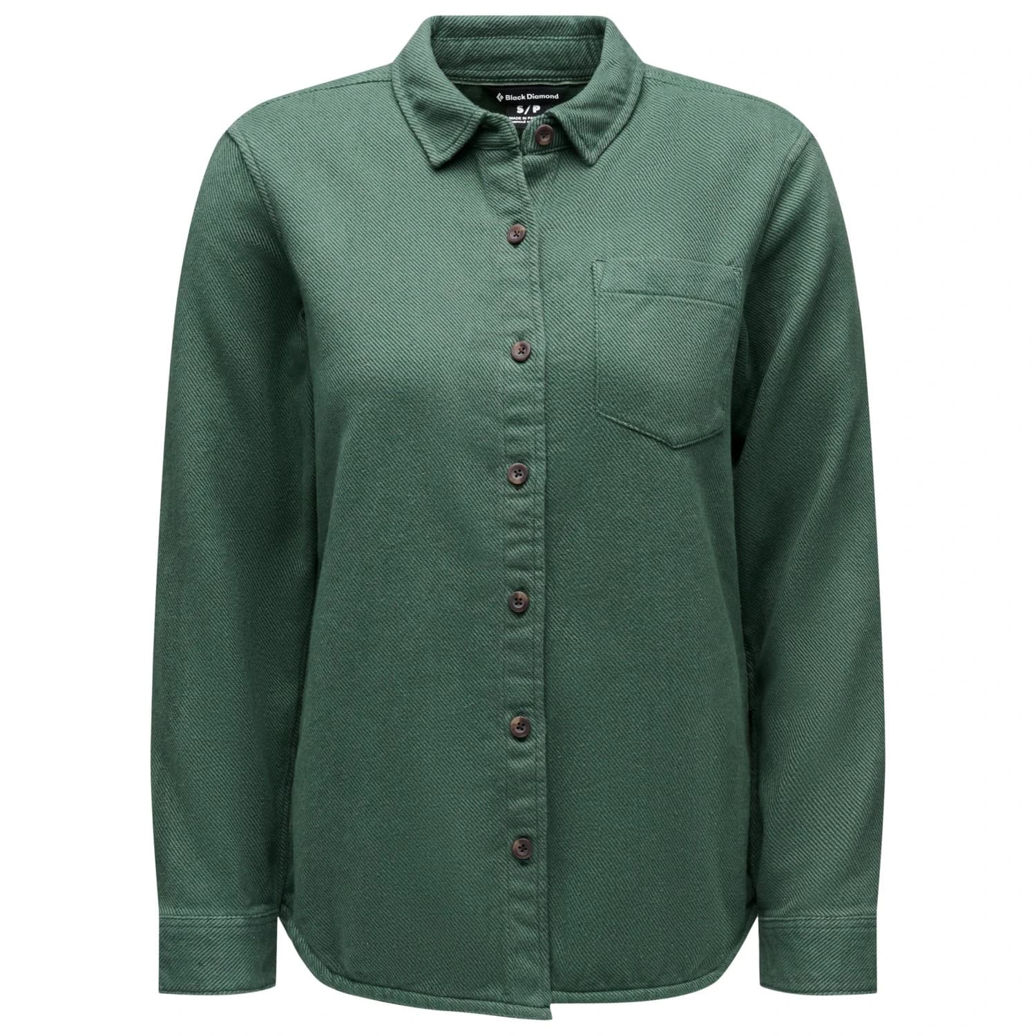 Риза с копчета Black Diamond Women's Project Flannel Shirt - Laurel Green