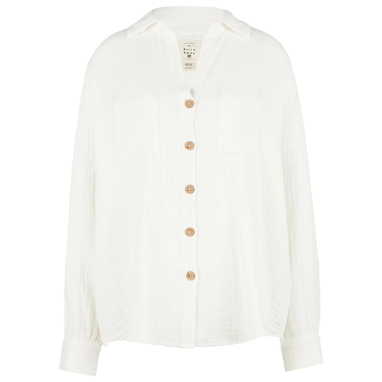 Дамска блуза Billabong Women's Swell Blouse - Salt Crystal