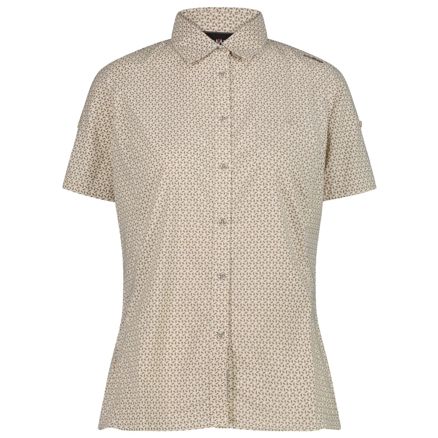 Дамска блуза CMP Women's Shirt with Chest Pocket Blouse - Off White / Toffee