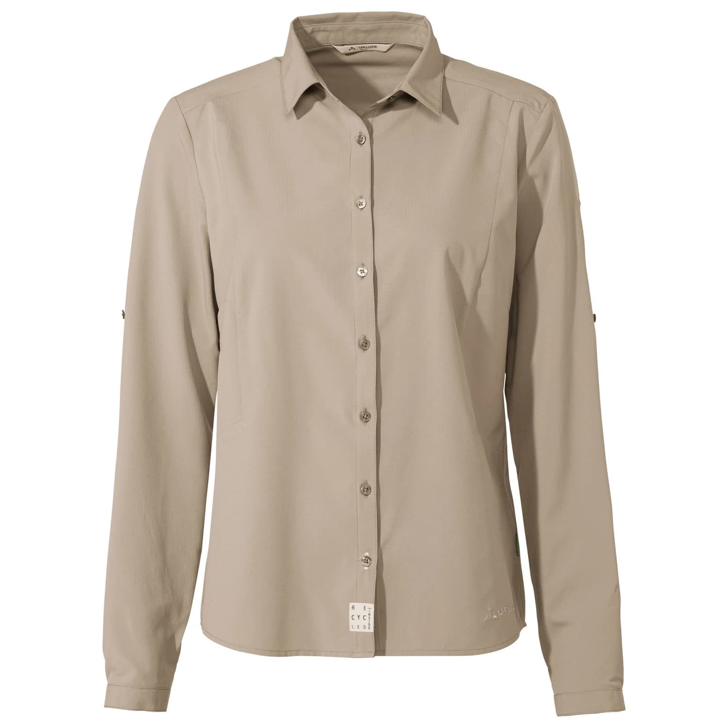 Дамска блуза Vaude Women's Rosemoor L/S Shirt IV Blouse - Linen