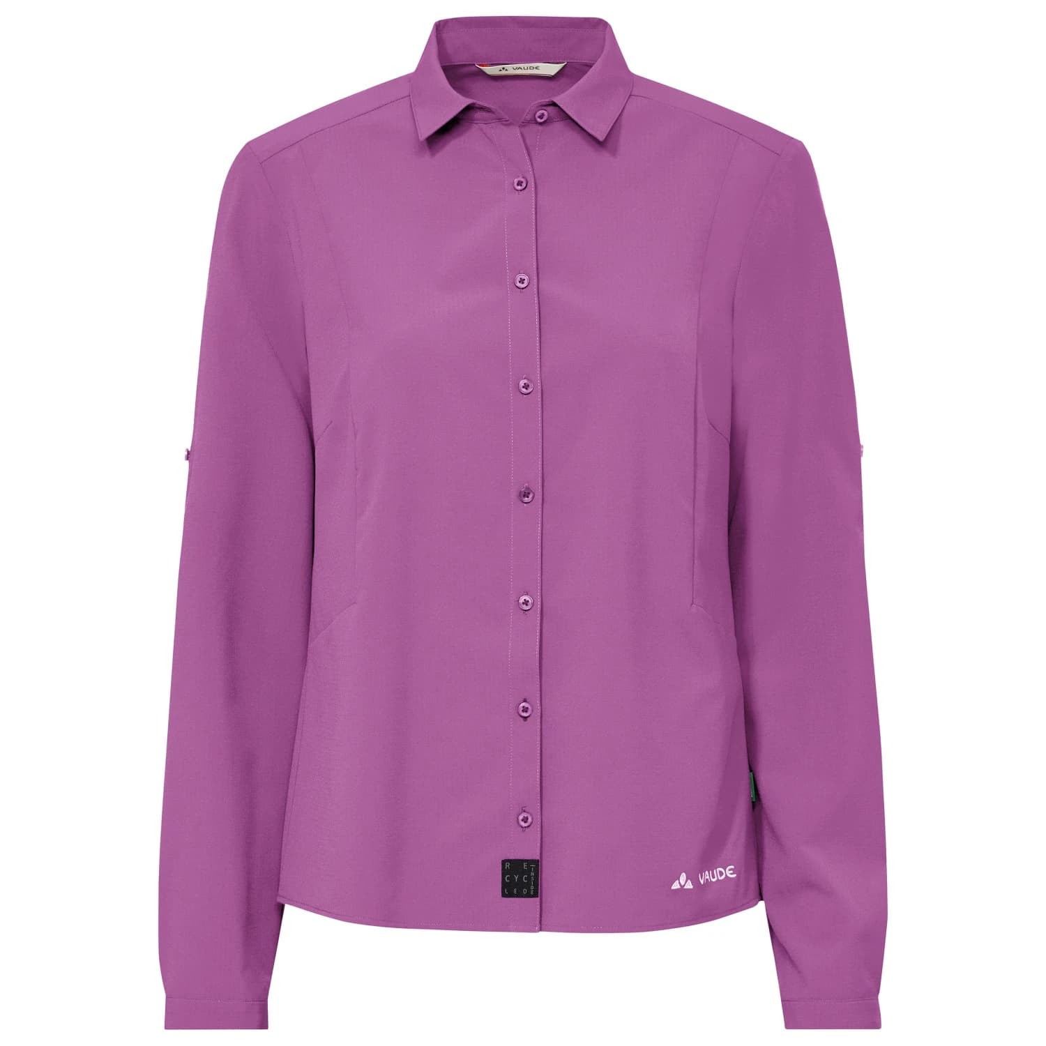 Дамска блуза Vaude Women's Rosemoor L/S Shirt IV Blouse - Magenta