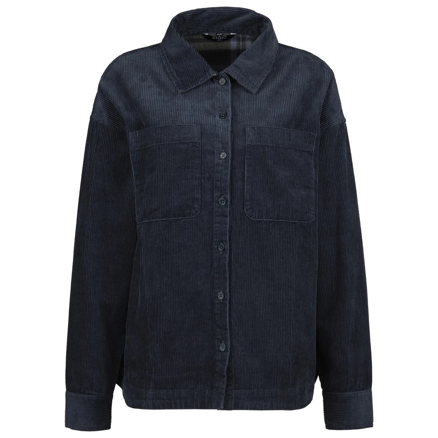 Дамска риза с копчета Stoic Women's MMXX.Mora Cord Shirt - Smoke