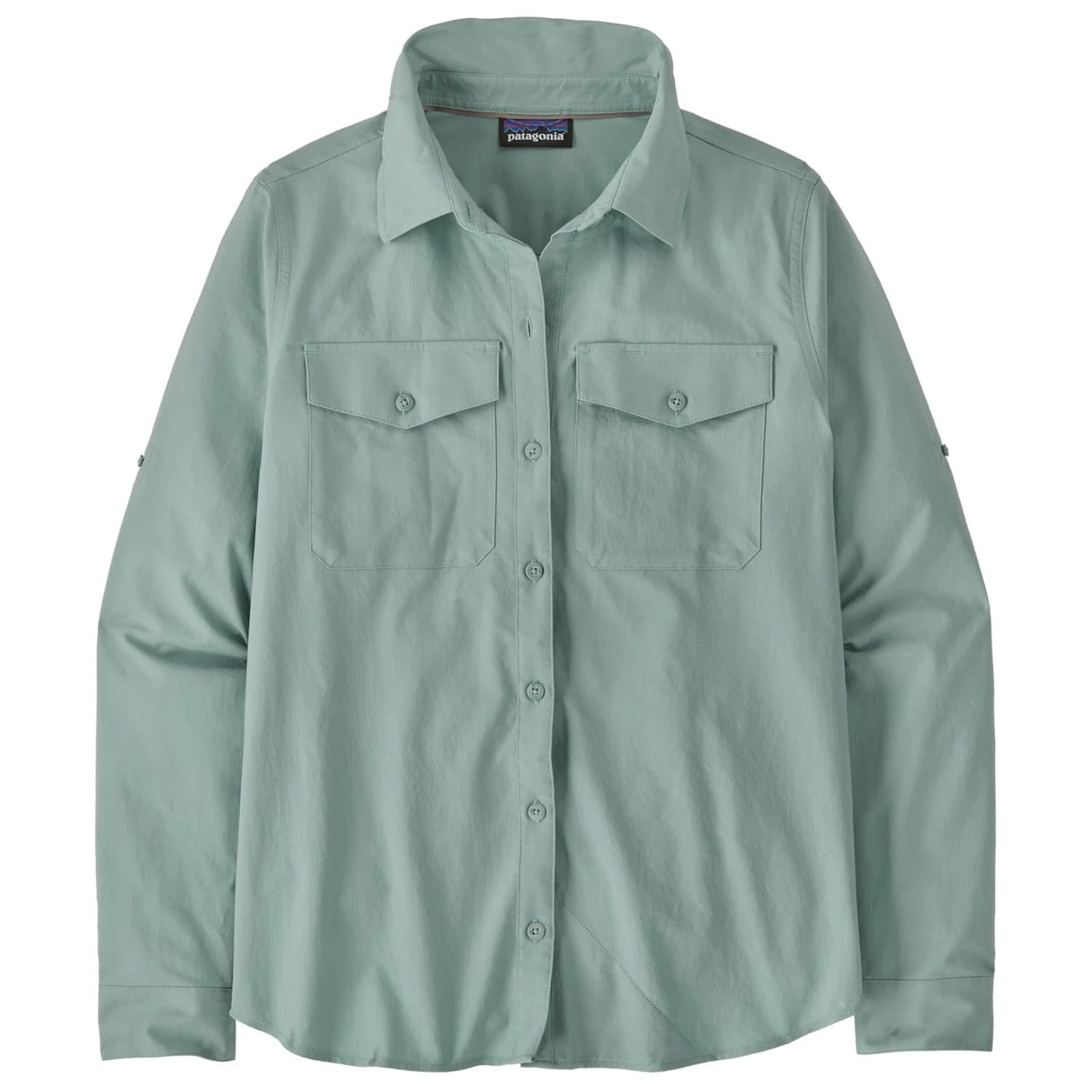 Дамска риза с копчета Patagonia Women's L/S Self Guided Sun Shirt - Thermal Blue