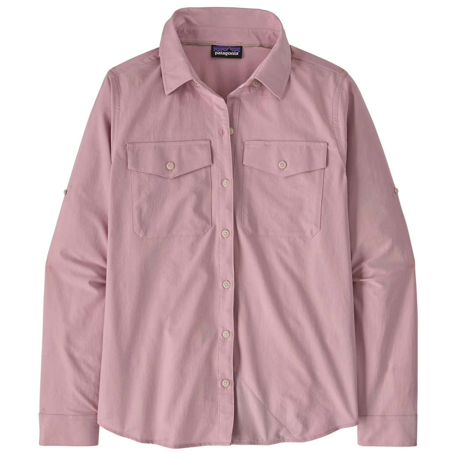Дамска риза с копчета Patagonia Women's L/S Self Guided Sun Shirt - Quiet Violet