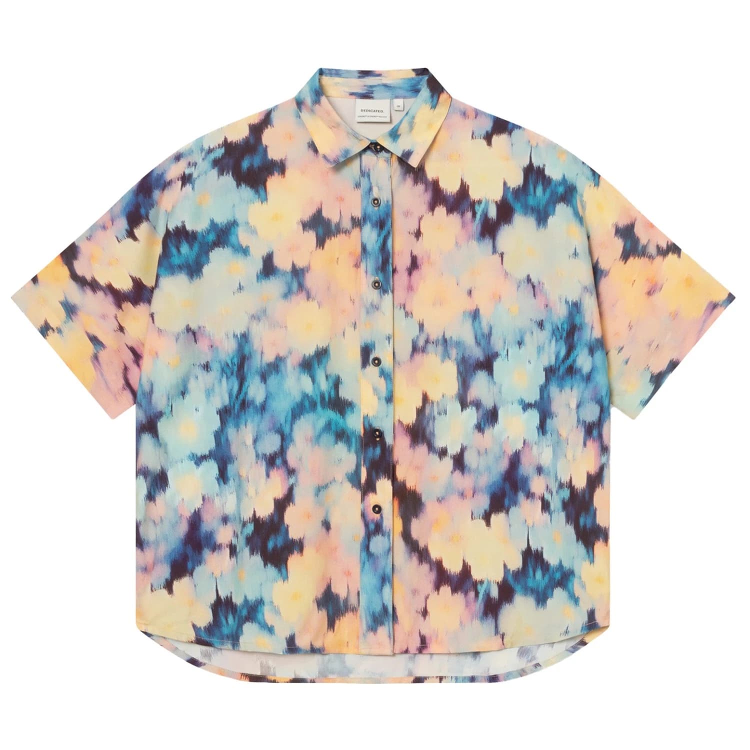 Дамска блуза DEDICATED Women's Shirt Alsvik Blouse - Ikat Field Multi Color