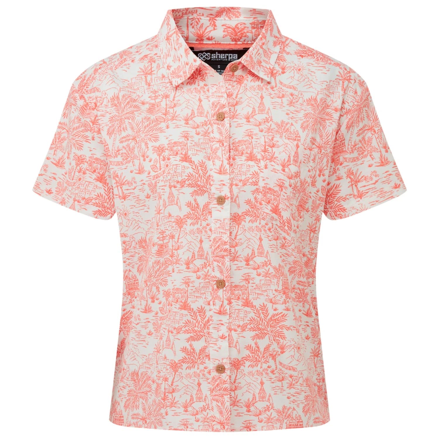 Дамска блуза Sherpa Women's Jaya Camp Shirt Blouse - Peetho / Rose Gold Toile