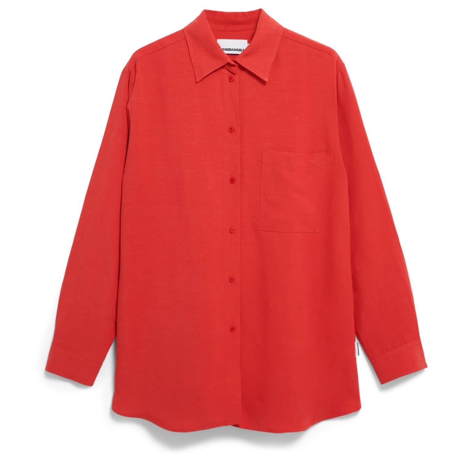 Дамска блуза ARMEDANGELS Women's Maalgaa Lino Blouse - Coral Blush