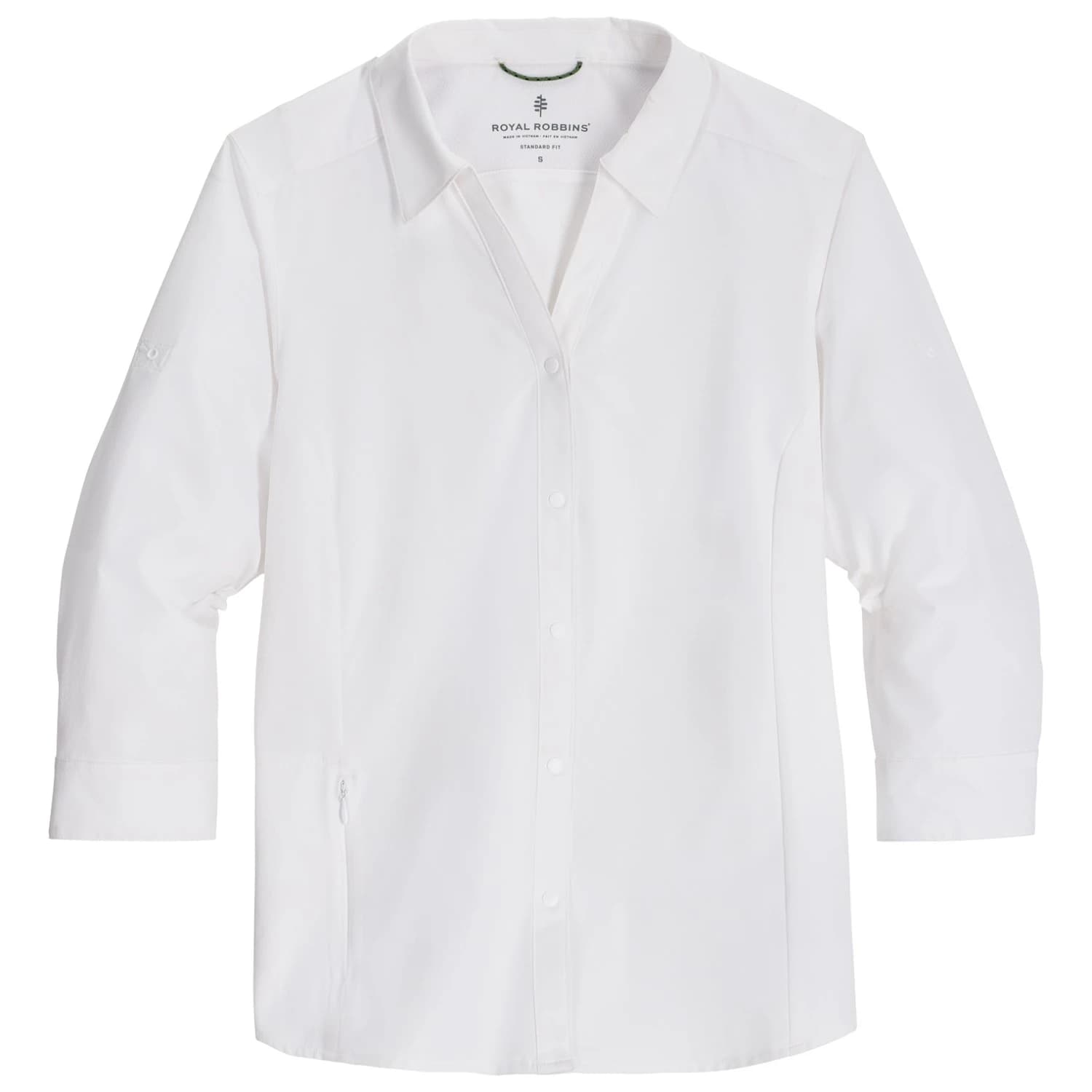 Дамска блуза Royal robbins Women's Expedition Pro 3/4 Sleeve Blouse - White