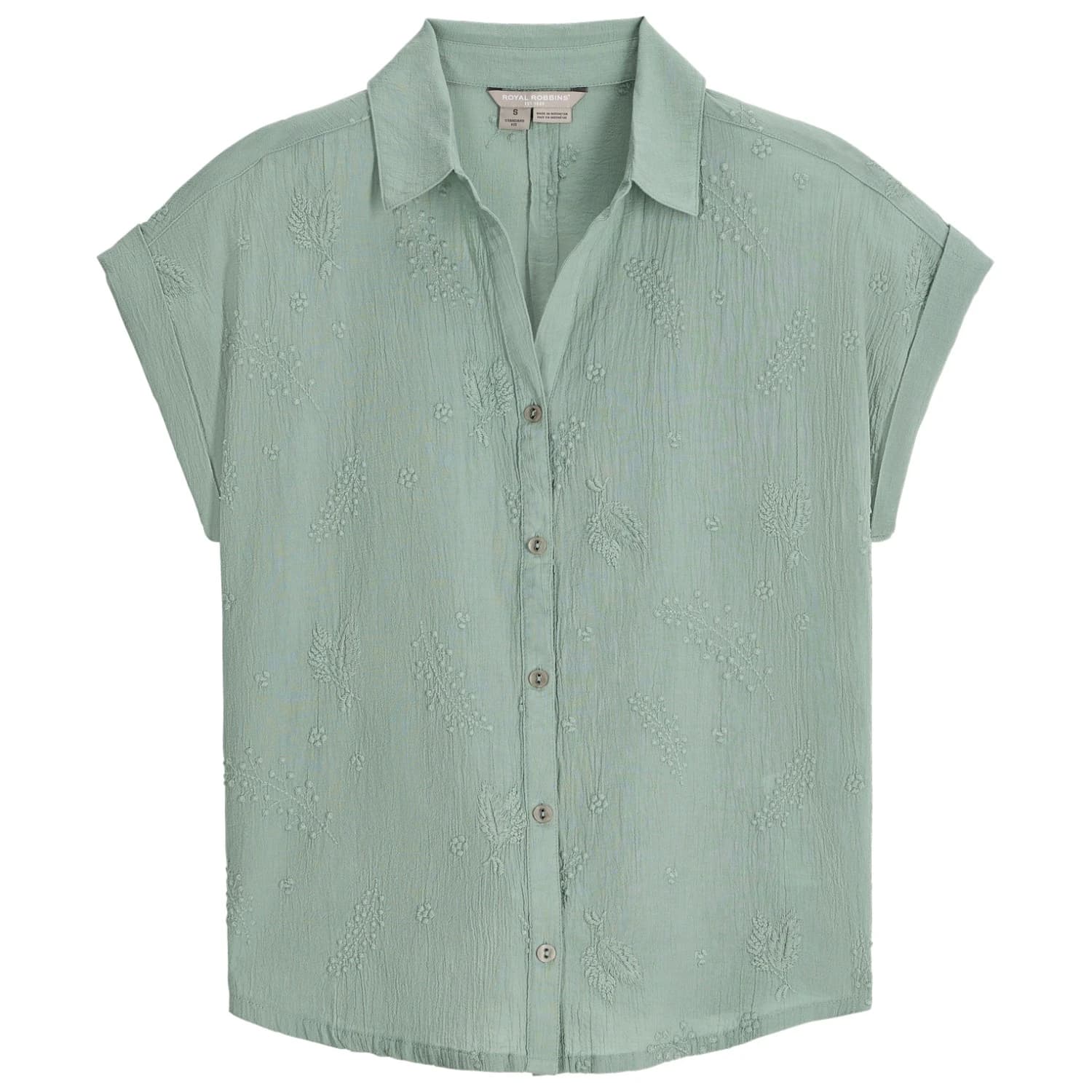 Дамска блуза Royal Robbins Women's Oasis S/S Blouse - Sage Leaf