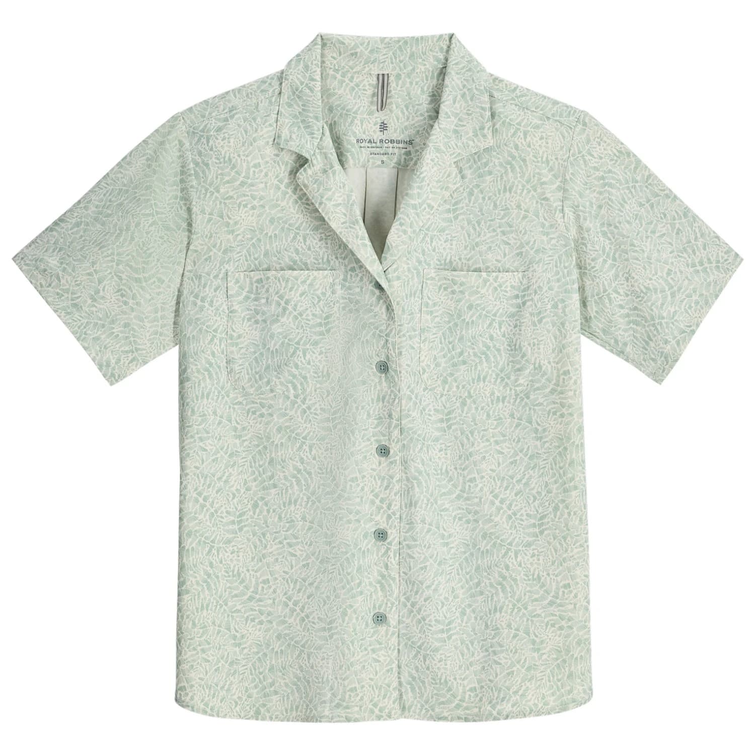 Дамска блуза Royal Robbins Women's Spotless Evolution Meadow S/S Blouse - Sage Leaf Briar Pt