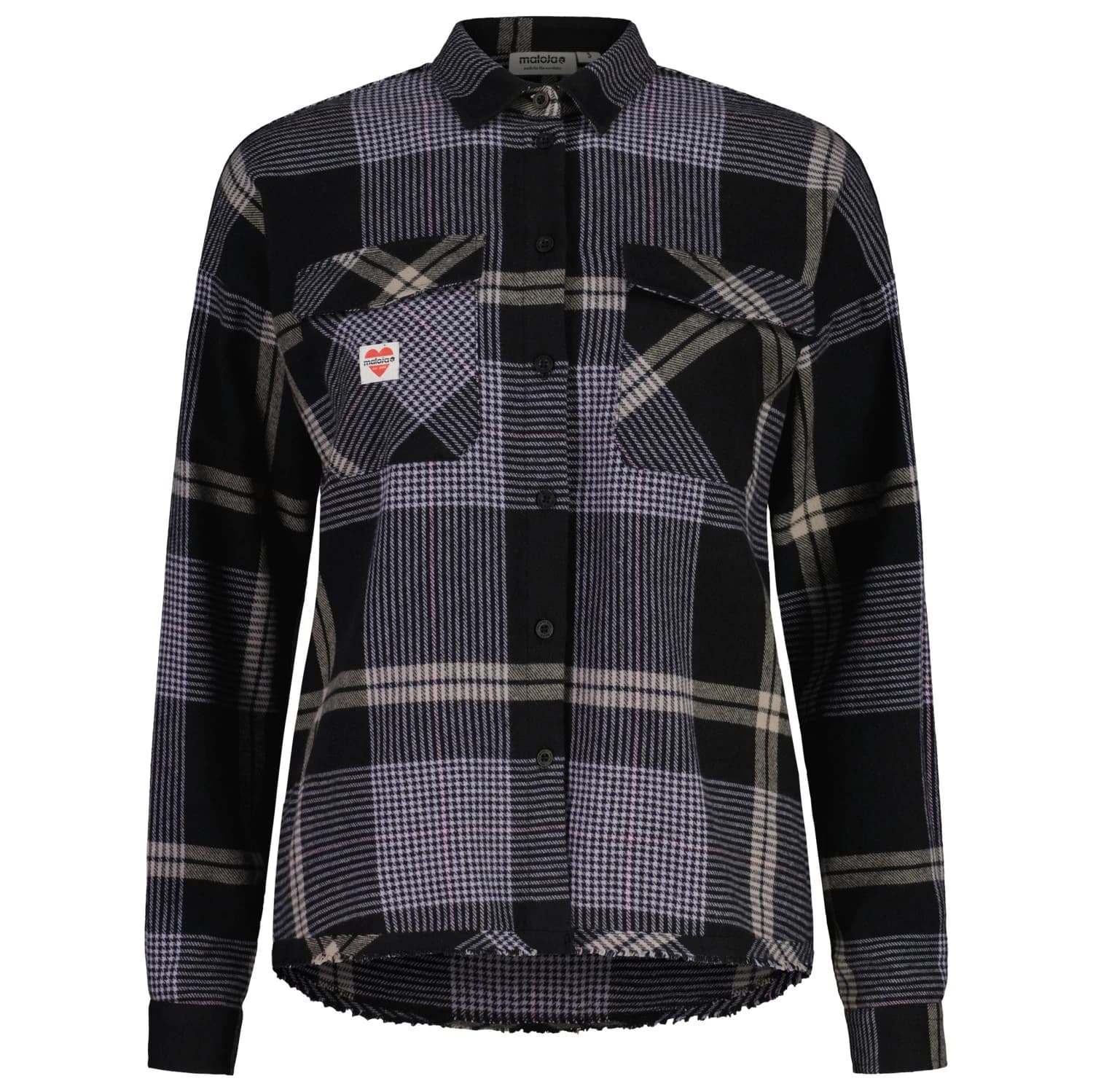 Дамска риза с копчета Maloja Women's MaloM. Shirt - Shaded Purple Multi