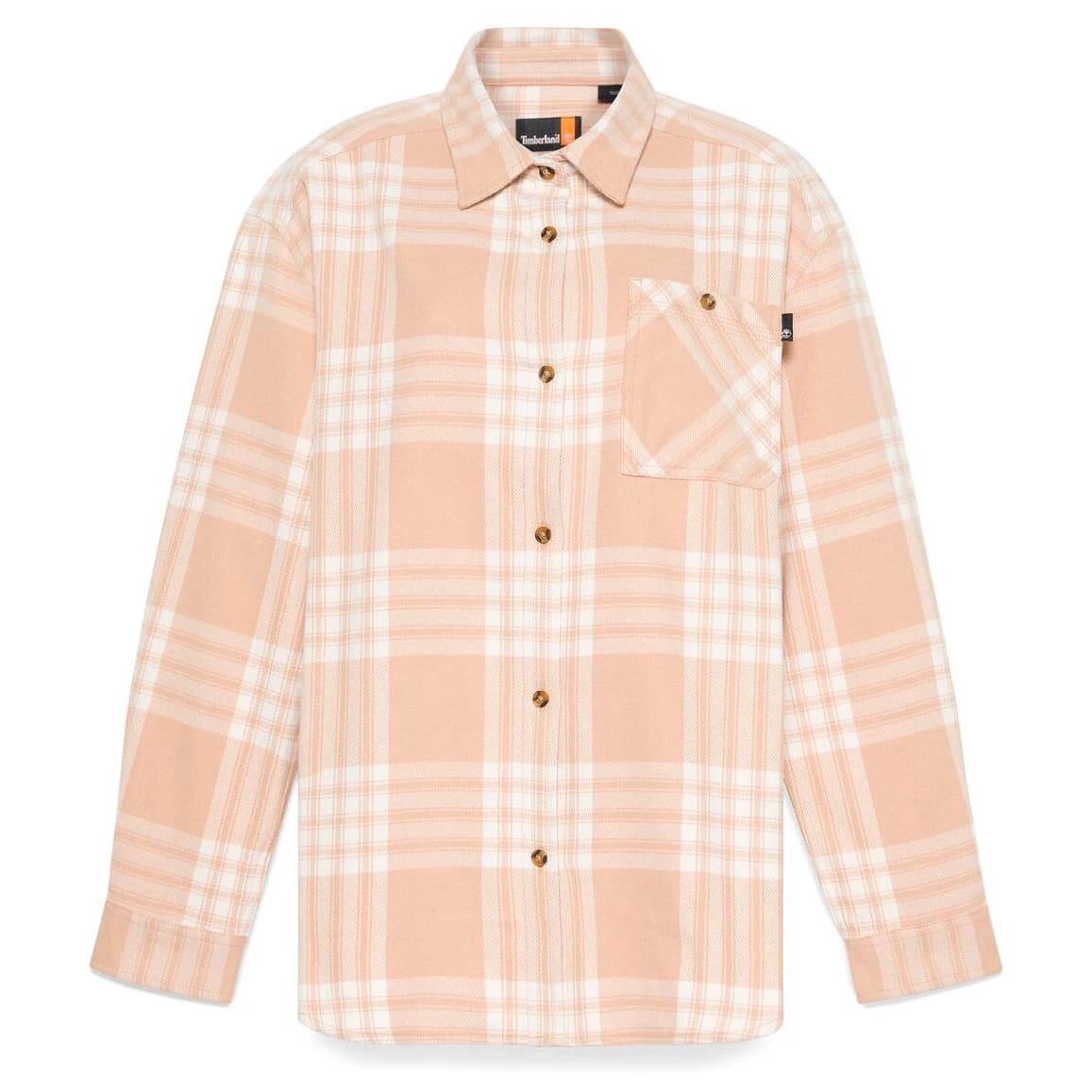 Дамска блуза Timberland Women's Midweight Flannel Pocket Shirt Blouse - Doeskin Yd