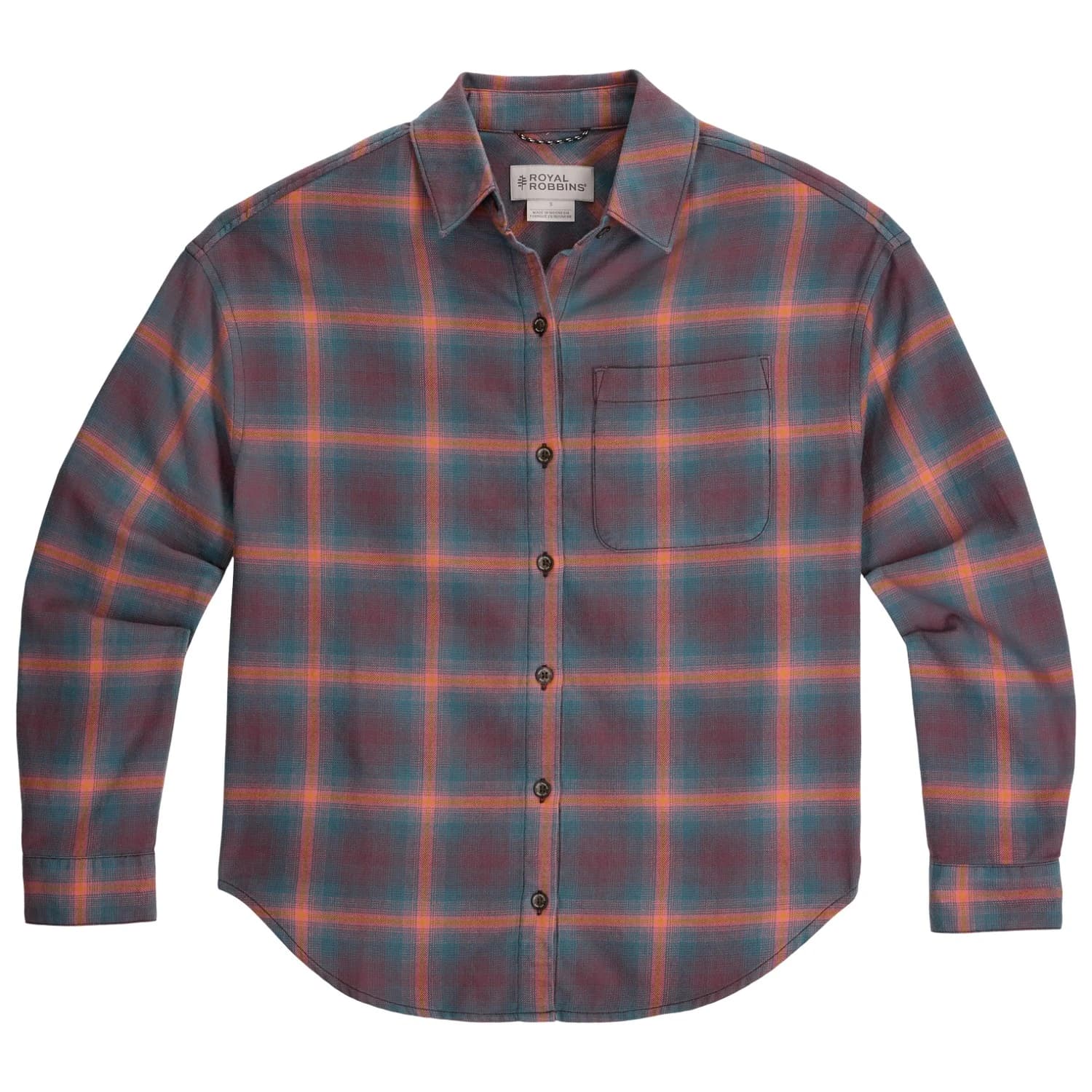 Блуза Royal Robbins Women's Lieback Overshirt Blouse - Huckleberry Dogwood Pld