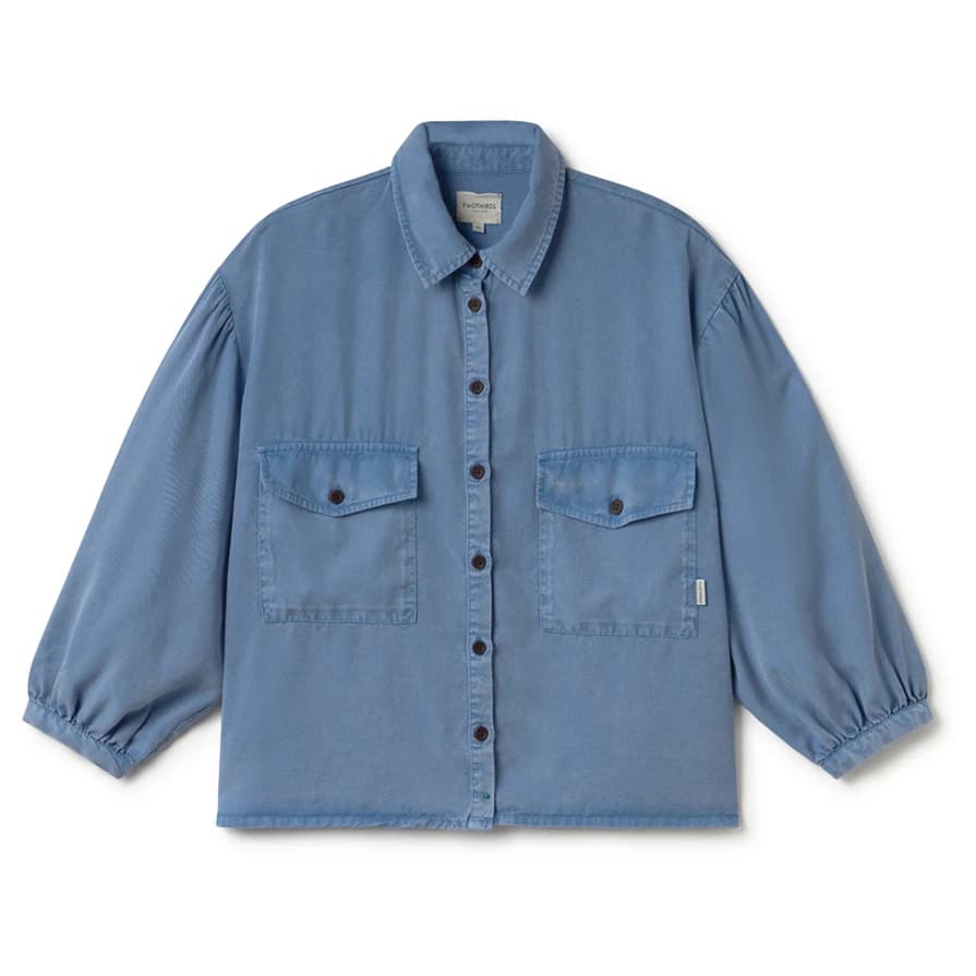 Дамска блуза Twothirds Women's Hamushin Blouse - Washed Blue
