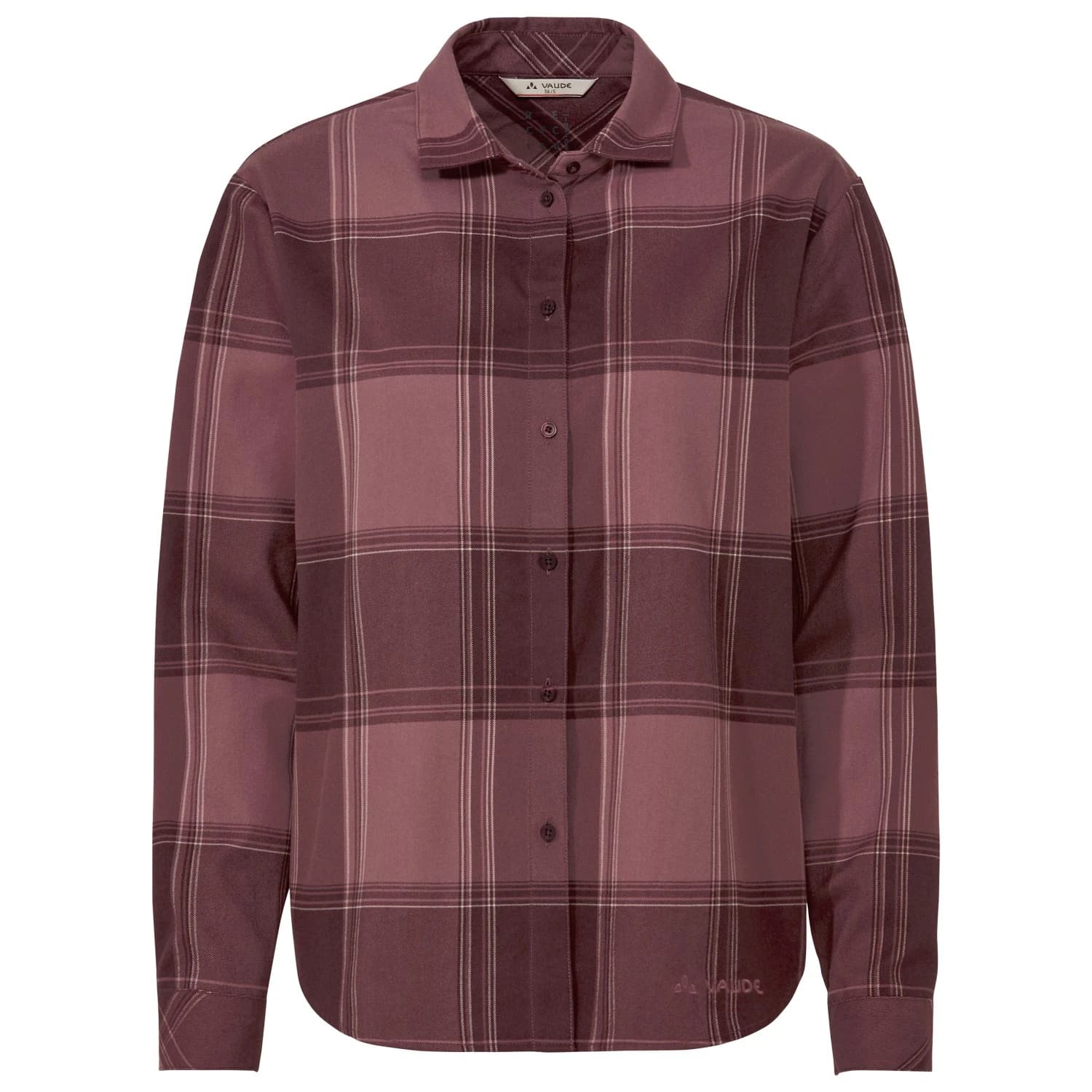 Дамска блуза Vaude Women's Farsund L/S Shirt III Blouse - Ruby Dusk