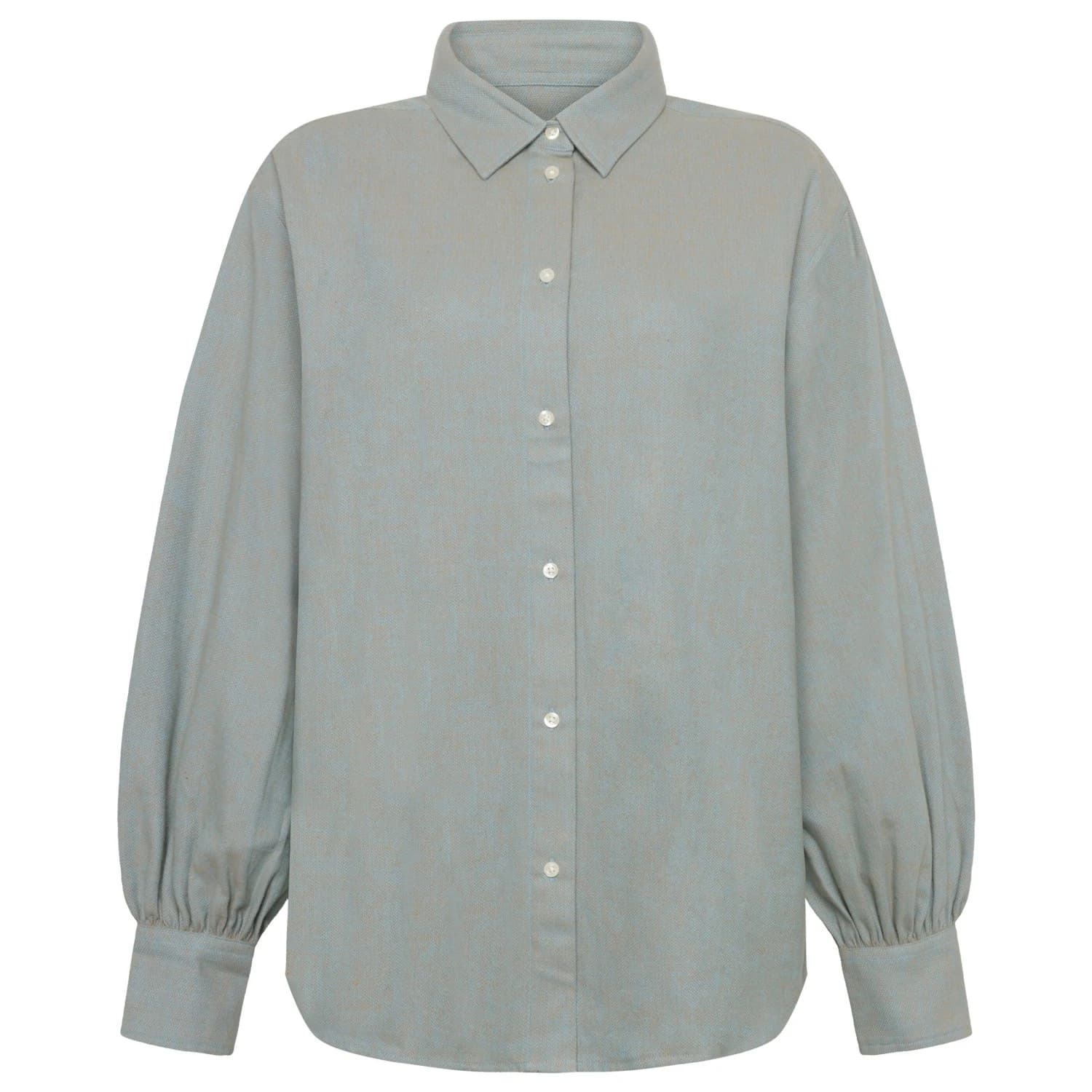 Дамска блуза Knowledgecotton apparel Women's Fisbone Flanel Blouse - Apple Cinnamon
