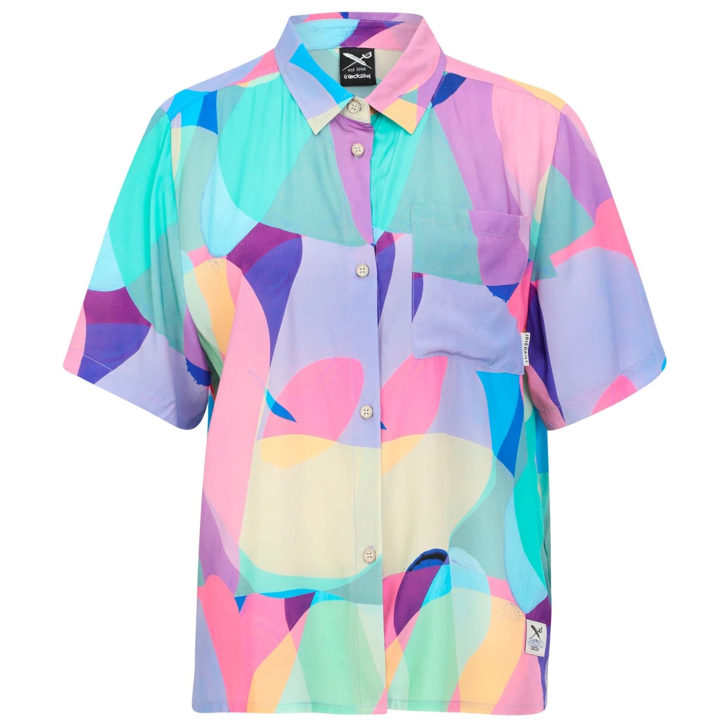 Дамска риза с копчета Iriedaily Women's Stohead Lucie Shirt - Colored