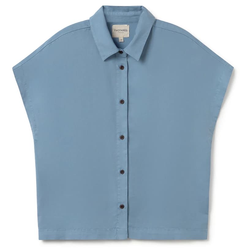 Дамска блуза TWOTHIRDS Women's Cannes Blouse - Denim Blue