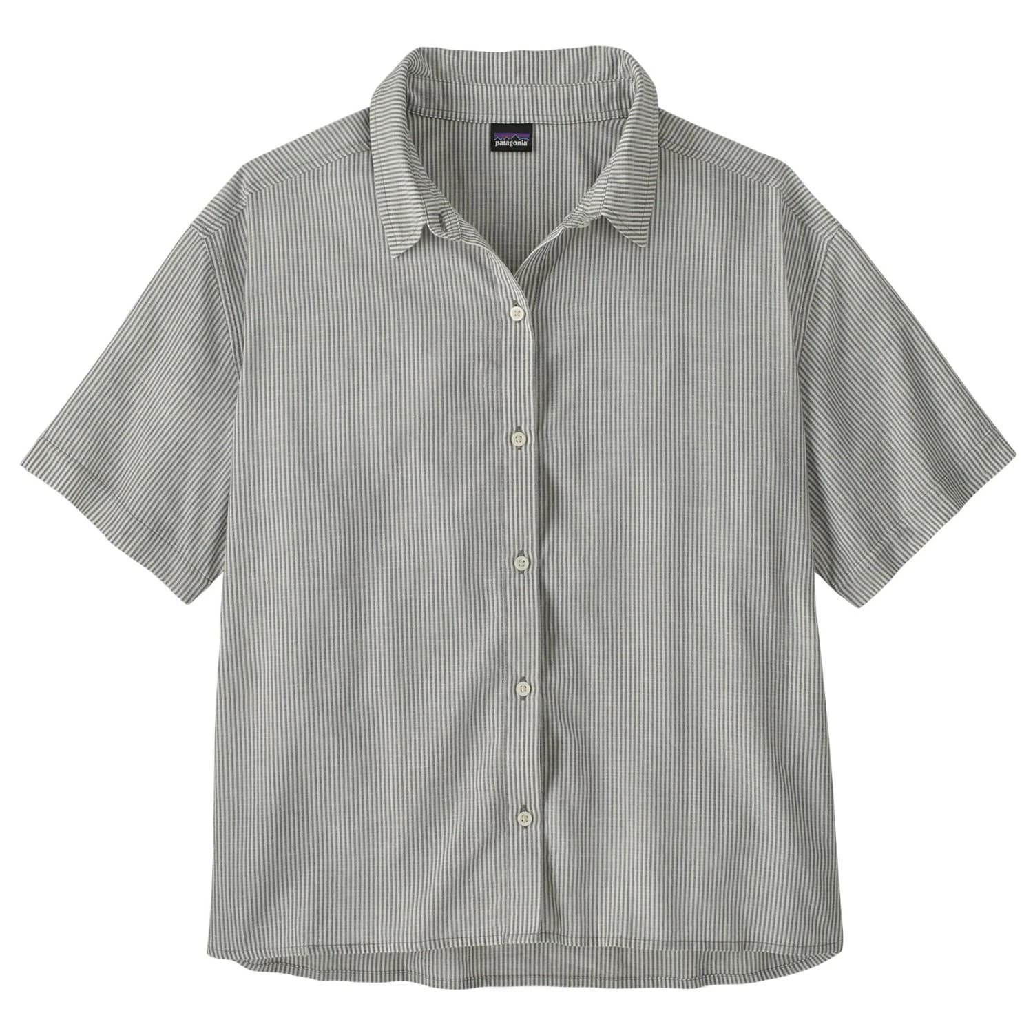 Дамска блуза Patagonia Women's LW A/C Shirt Blouse - Solstice Stripe: Smolder Blue