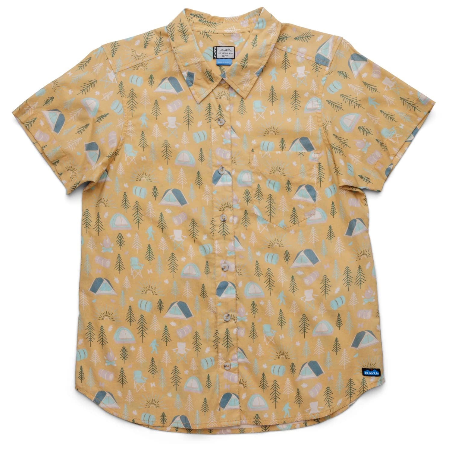 Дамска риза с копчета KAVU Women's Girl Party Shirt - Camp Vibes