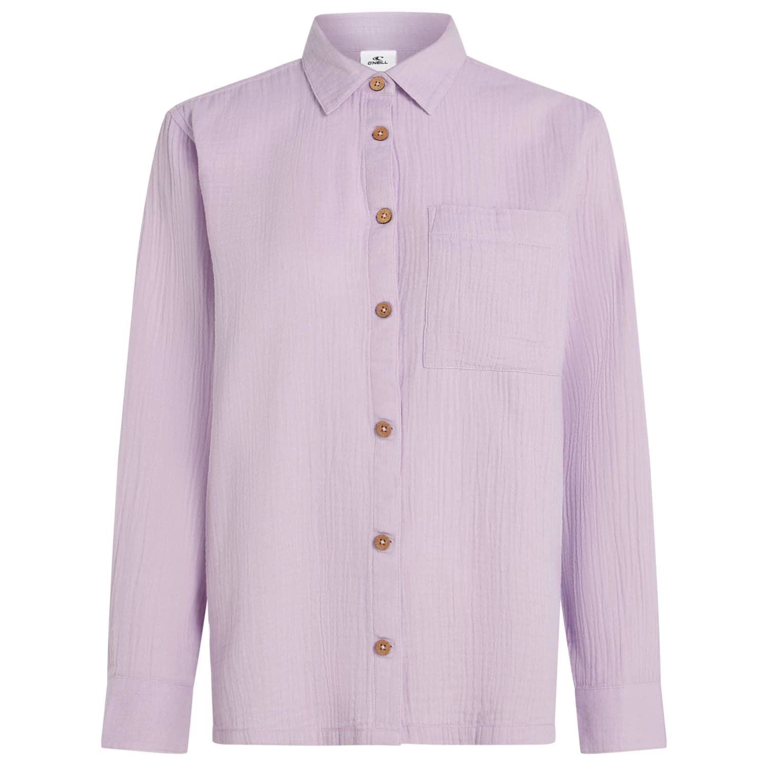 Дамска блуза O'Neill Women's Brenda Structured Shirt Blouse - Pale Lavender