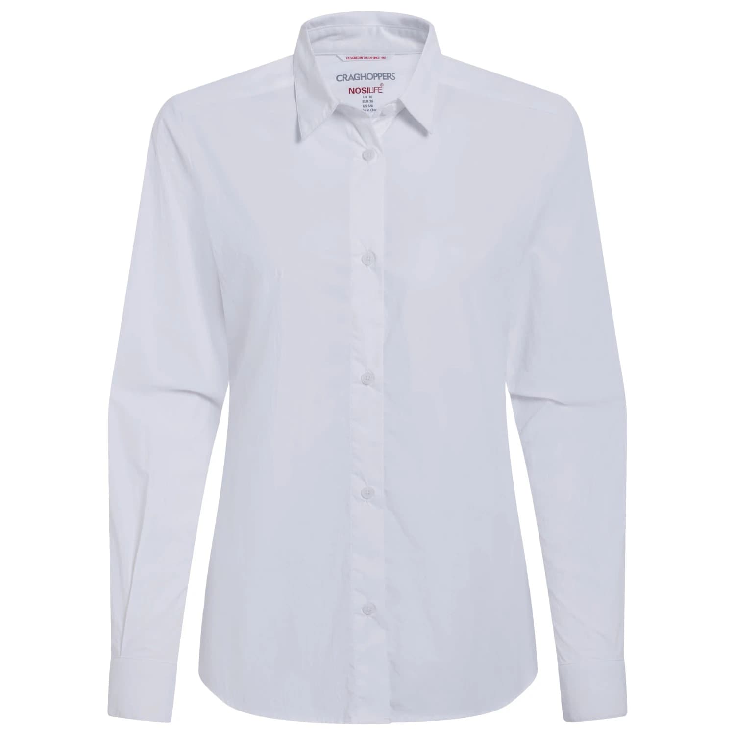 Дамска блуза Craghoppers Women's Nosiife Alma L/S Shirt Blouse - White