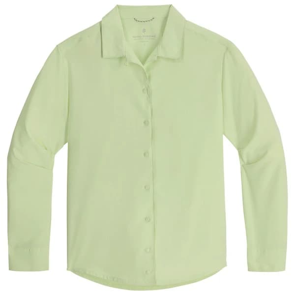 Дамска блуза Royal Robbins Women's Salathe Sun Shirt L/S Blouse - Lime Cream