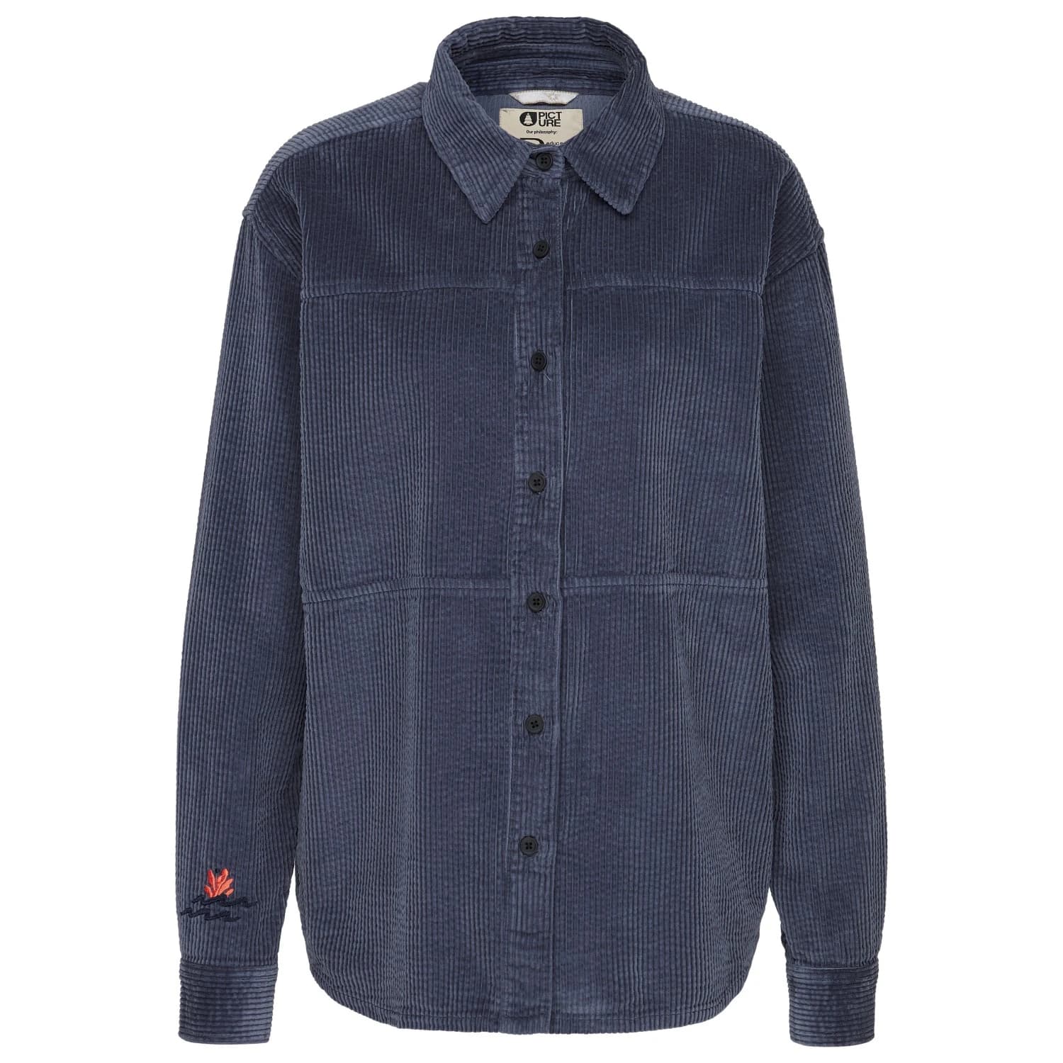 Риза с копчета Picture Women's Laikko Shirt - Vintage Indigo