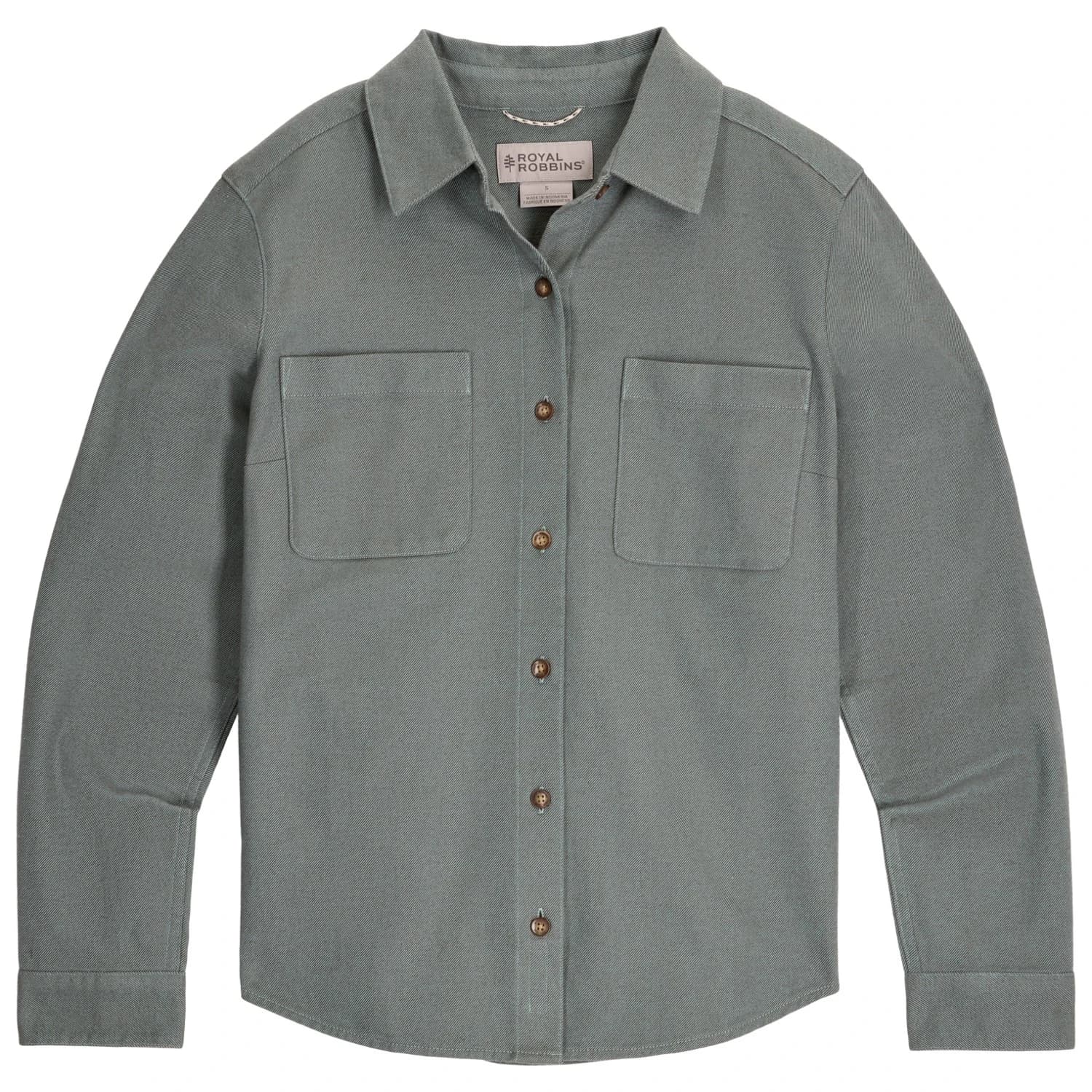 Блуза Royal Robbins Women's Lieback Button-Up L/S Blouse - Mineral Htr