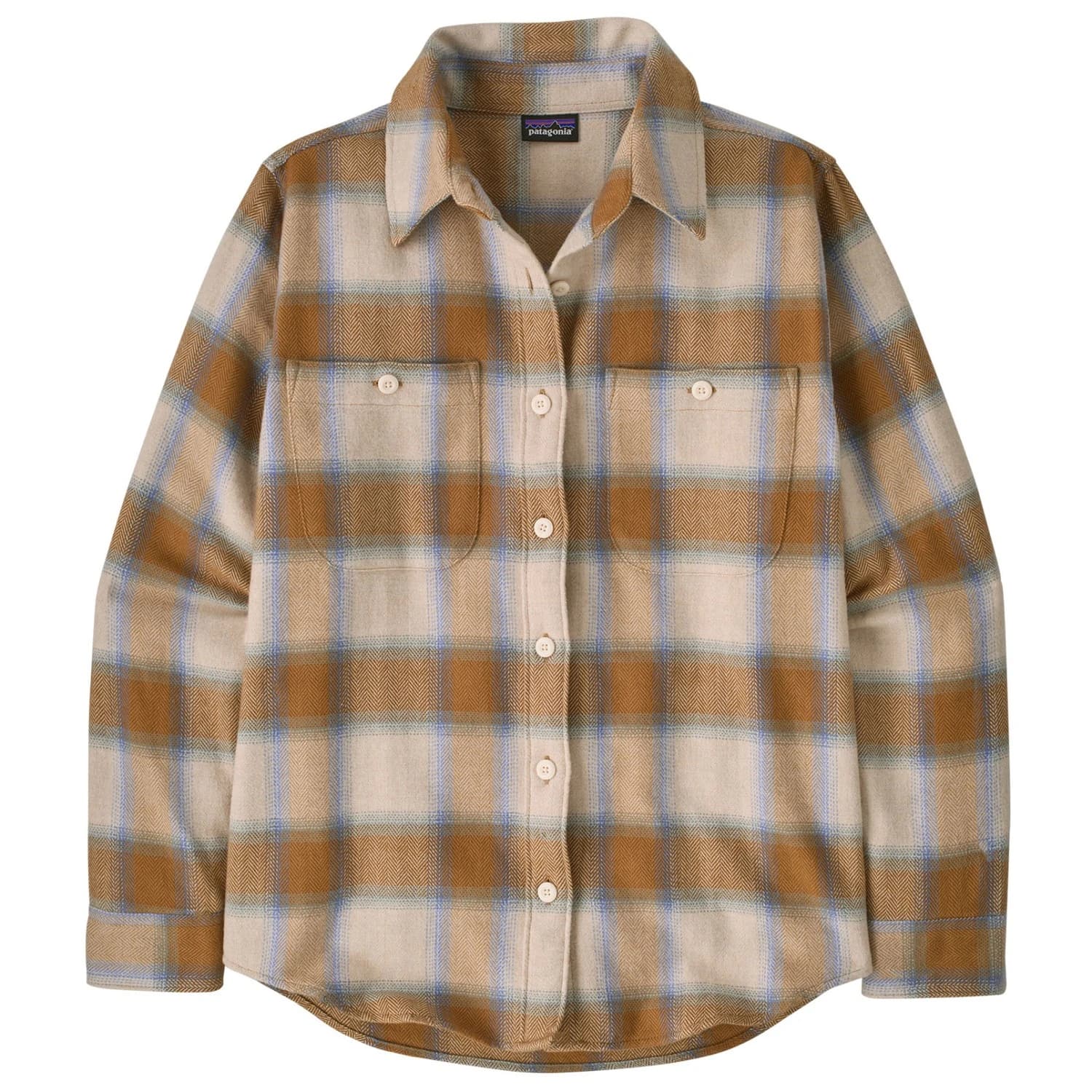 Дамска риза с копчета Patagonia Women's Fjord Flannel Shirt - Eclipse: Nest Brown