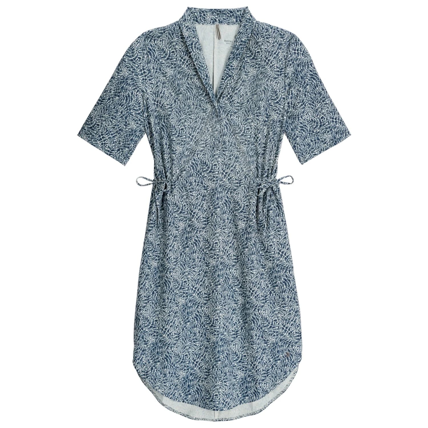 Дамска рокля Royal robbins Women's Spotless Traveler Dress S/S Dress - Deep Blue Briar Pt