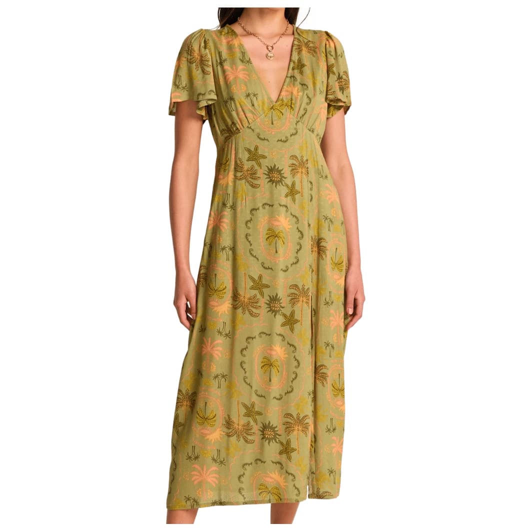 Рокля Billabong Women's Jet Set Dress - Cedar Green