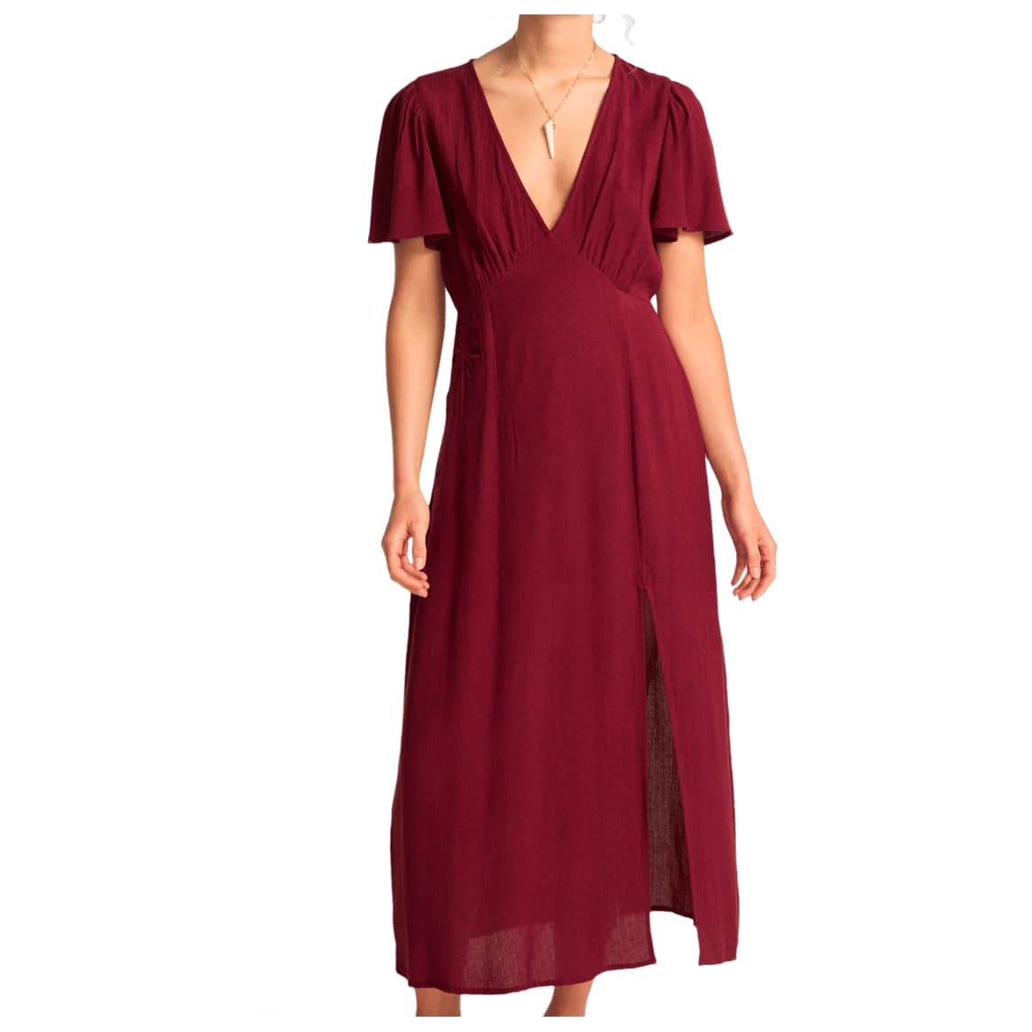 Рокля Billabong Women's Jet Set Dress - Cranberry