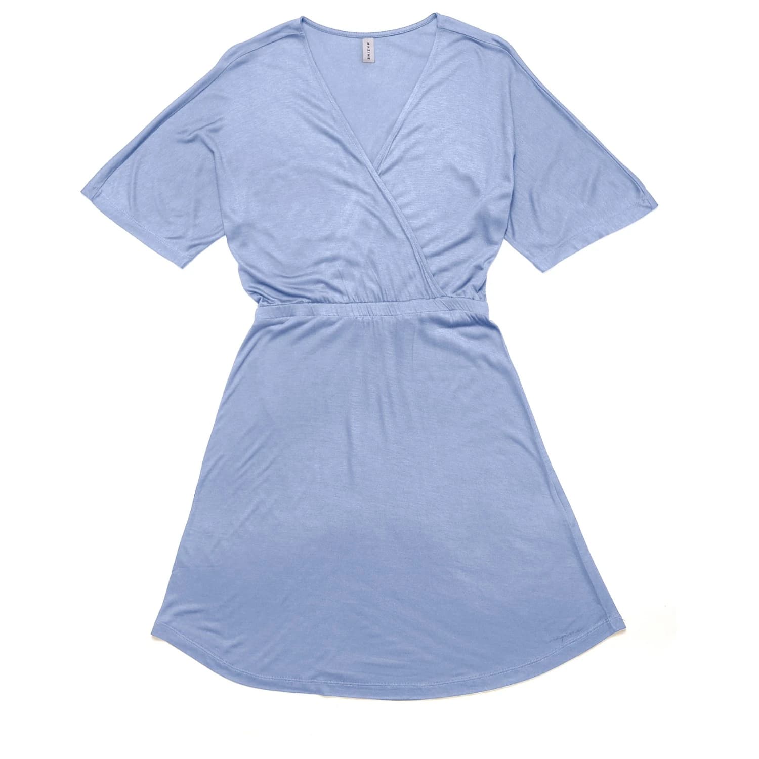 Дамска рокля Mazine Women's Faux-Wrap Jersey Dress - Dusk Blue